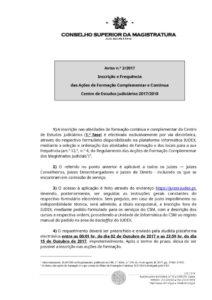miniatura de Plano Interno de Formaçao do CSM – 2017 – aprovado