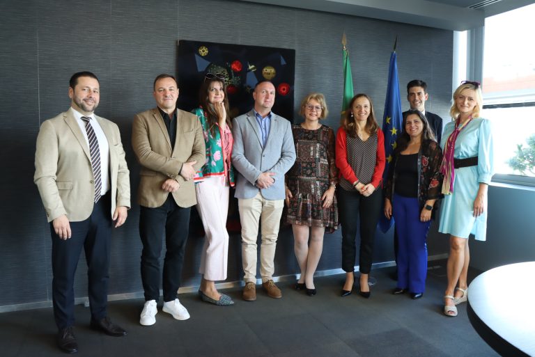 Delegação de juízes polacos em visita a Portugal