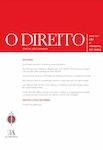 Capa do Livro "O Direito", Ano 155.º (2023), III, Almedina