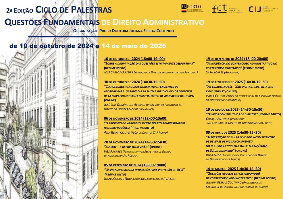 Palestras | Questões Fundamentais de Direito Administrativo