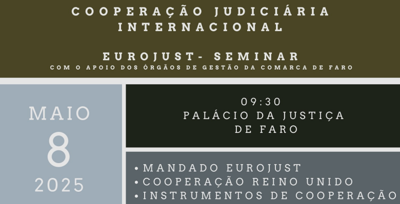 Seminário | Cooperação Judiciária Internacional – EUROJUST