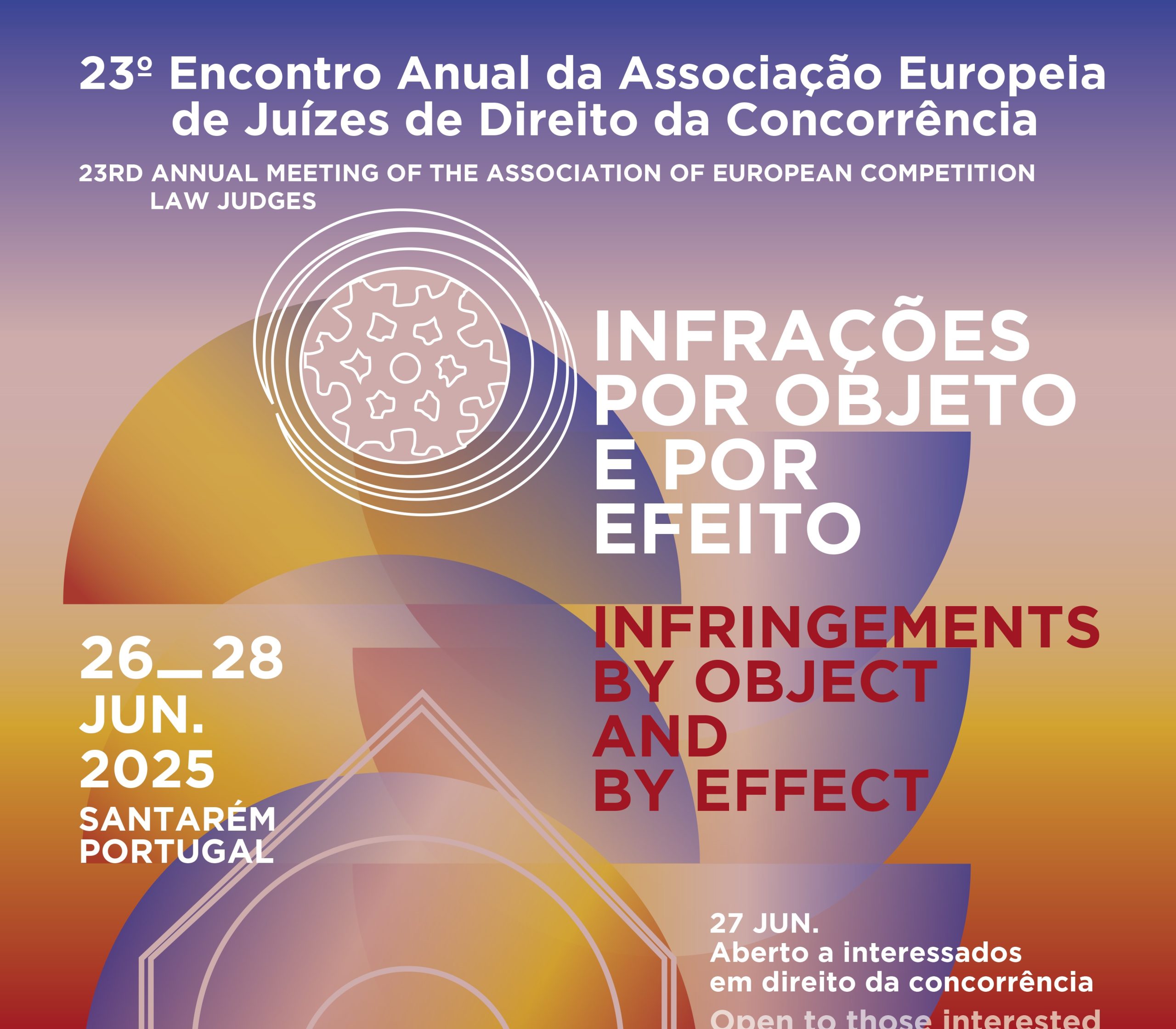 23.º Encontro Anual da Associação Europeia de Juízes de Direito da Concorrência