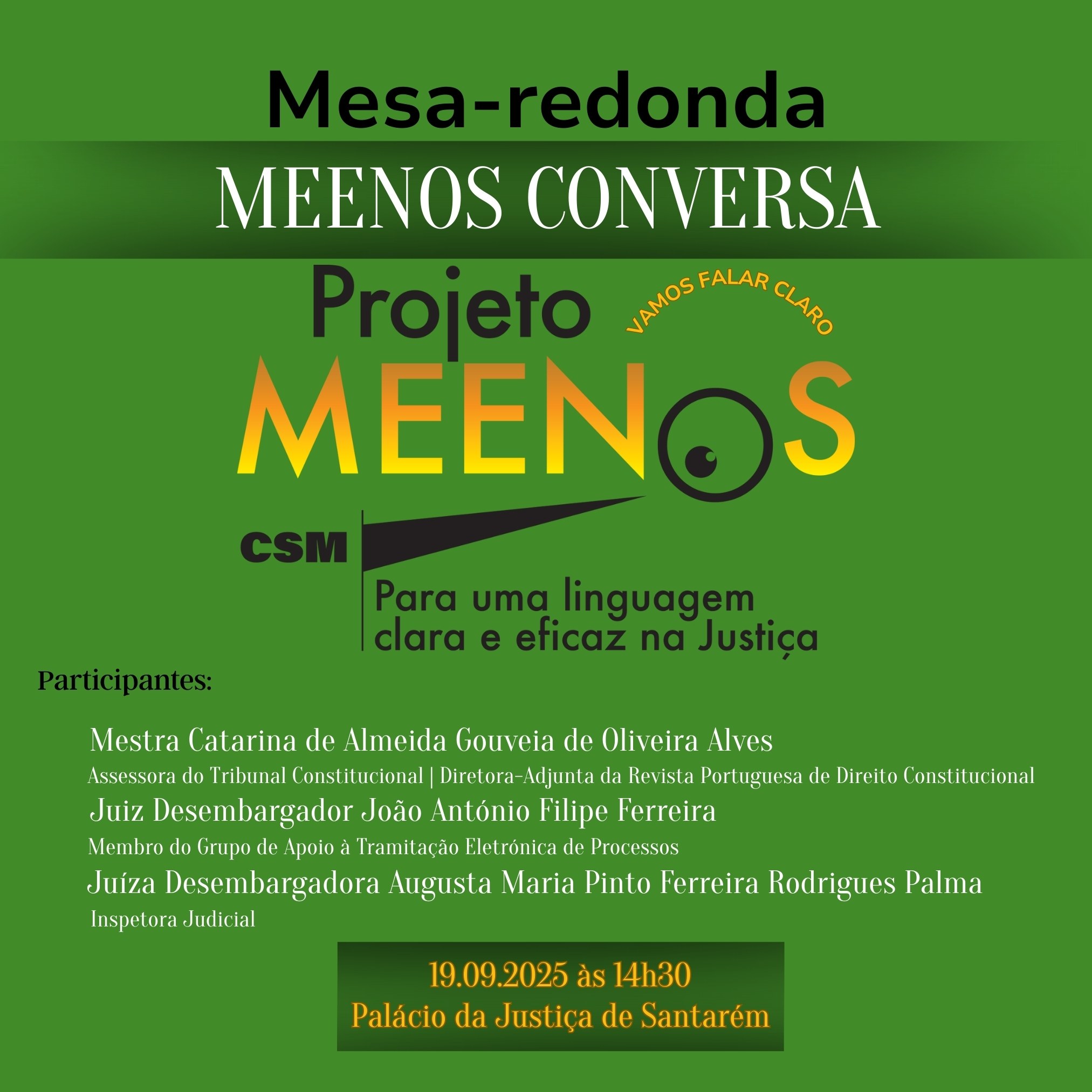 MEENOS Conversa | Santarém