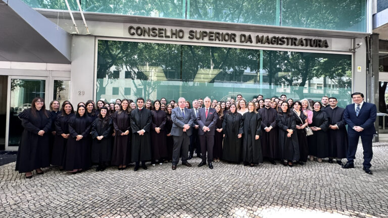 CSM acolhe tomada de posse dos juízes estagiários do 40.º Curso do CEJ