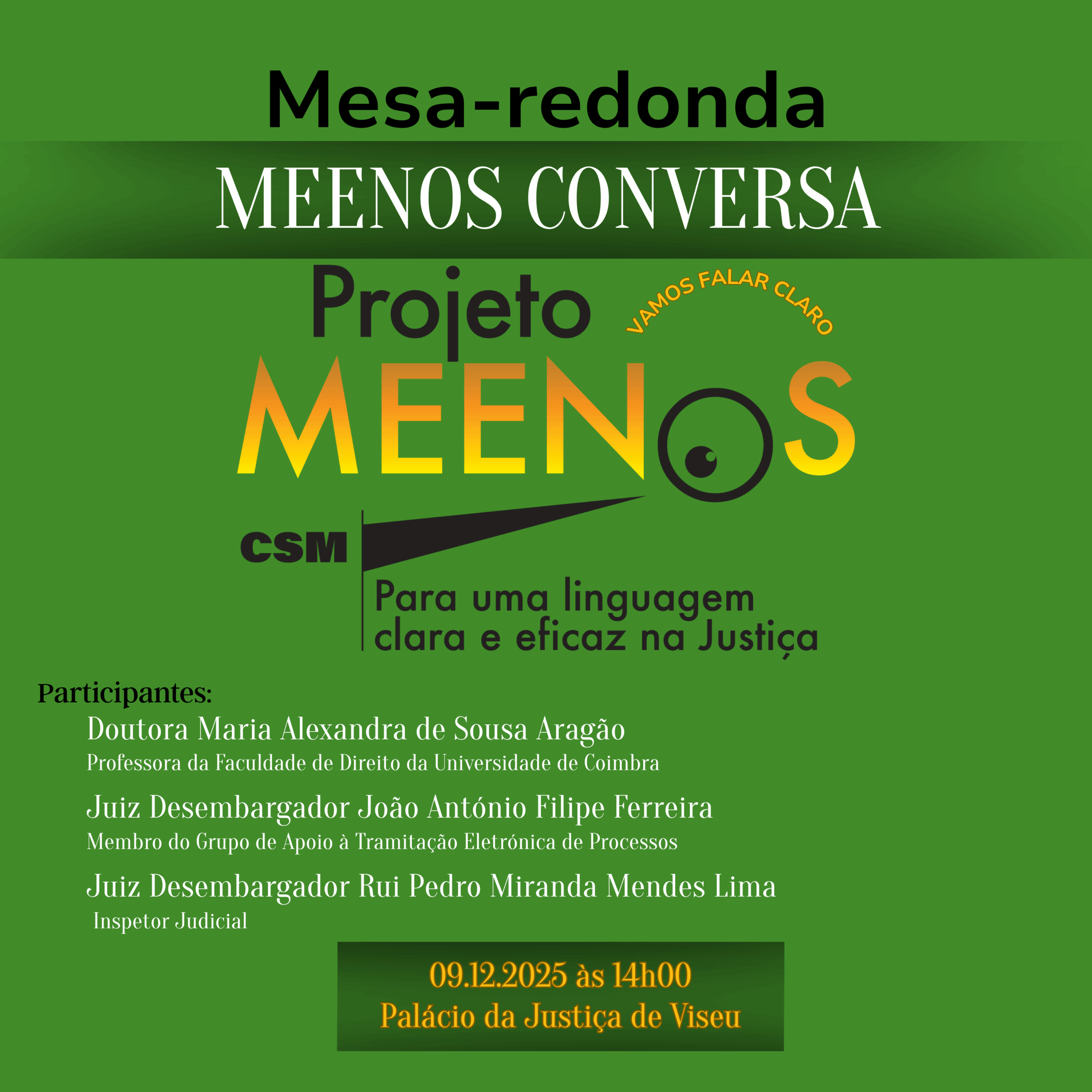 MEENOS Conversa | Viseu