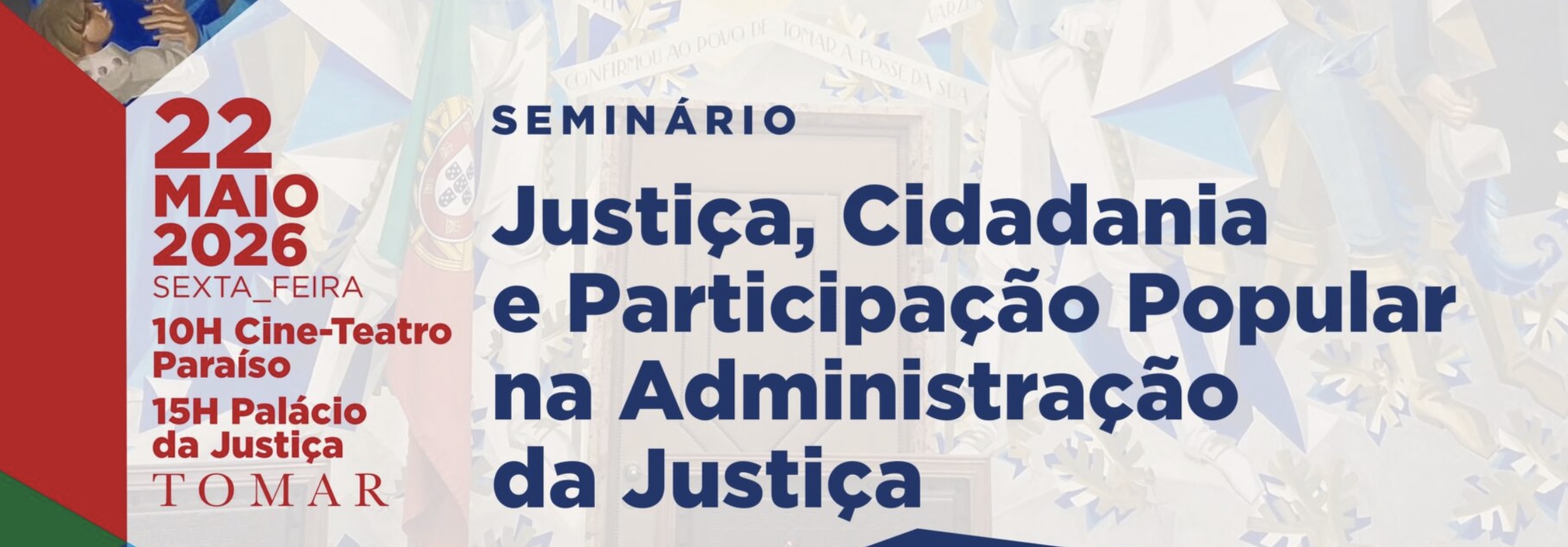 Seminário | Justiça, Cidadania e Participação Popular na Administração da Justiça