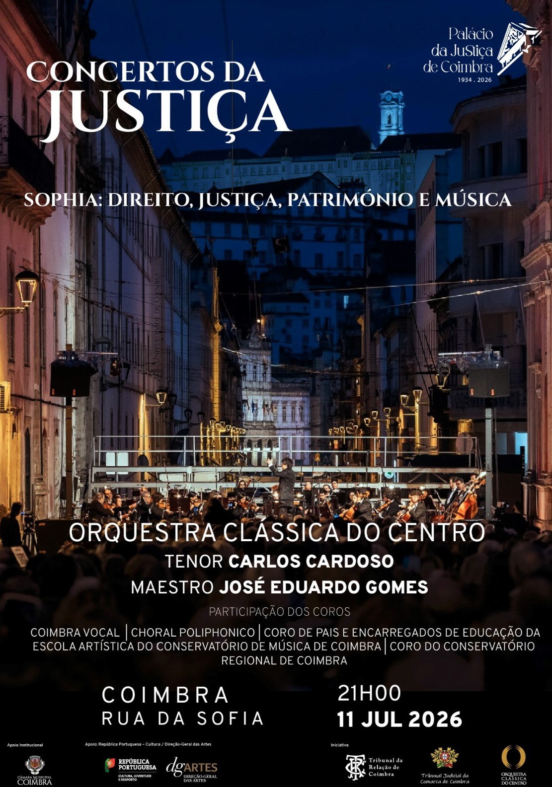 Concerto | Sophia - Direito, Justiça, Património e Música